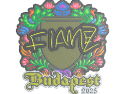 Sticker | FlameZ (Embroidered) | Budapest 2025