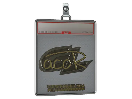 Sticker Slab | acoR (Gold) | Copenhagen 2024