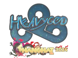 Sticker | Heavygod (Glitter) | Shanghai 2024