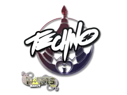 Sticker | Techno4K | Paris 2023