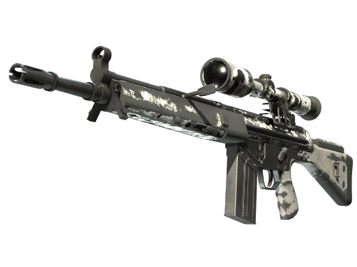 Souvenir G3SG1 | Polar Camo (Battle-Scarred)