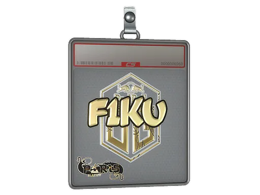 Sticker Slab | F1KU (Gold) | Paris 2023