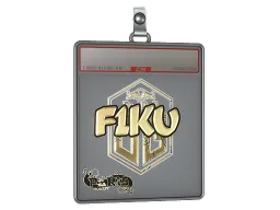 Sticker Slab | F1KU (Gold) | Paris 2023