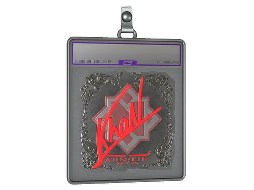 Sticker Slab | khaN (Foil) | Austin 2025