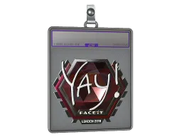 Sticker Slab | yay (Foil) | London 2018