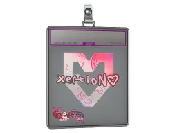 Sticker Slab | xertioN (Holo) | Paris 2023