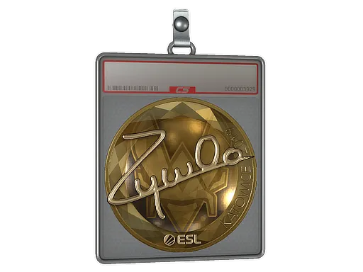 Sticker Slab | ZywOo (Gold) | Katowice 2019