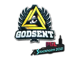 Sticker | GODSENT (Foil) | Stockholm 2021