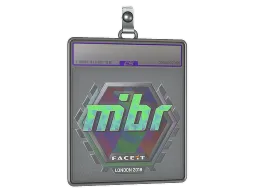 Sticker Slab | MIBR (Holo) | London 2018
