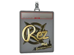 Sticker Slab | REZ (Gold) | Stockholm 2021