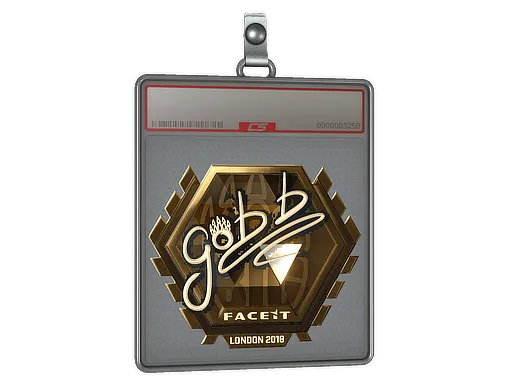 Sticker Slab | gob b (Gold) | London 2018