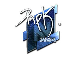 Sticker | RpK (Foil) | Boston 2018