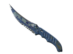 ★ Flip Knife | Bright Water (Battle-Scarred)