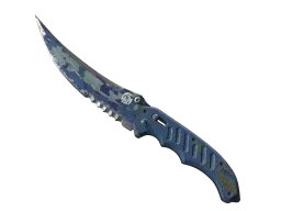 ★ Flip Knife | Bright Water (Battle-Scarred)