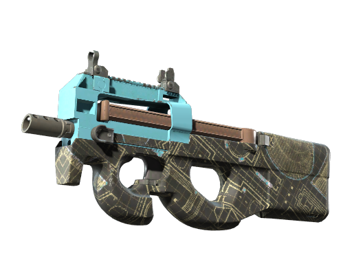 Souvenir P90 | Facility Negative (Minimal Wear)