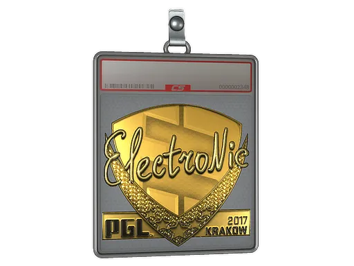 Sticker Slab | electronic (Gold) | Krakow 2017
