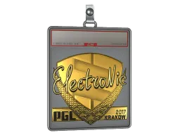 Sticker Slab | electronic (Gold) | Krakow 2017