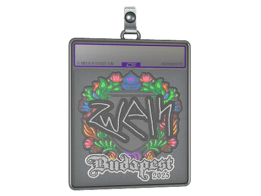 Sticker Slab | zweih (Embroidered) | Budapest 2025