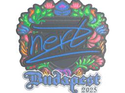 Sticker | NertZ (Embroidered) | Budapest 2025