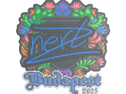 Sticker | NertZ (Embroidered) | Budapest 2025
