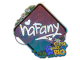 Sticker | nafany (Glitter) | Rio 2022