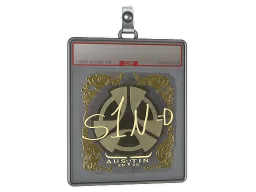 Sticker Slab | s1n (Gold) | Austin 2025