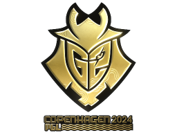 Sticker | G2 Esports (Gold) | Copenhagen 2024