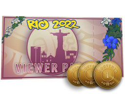 Rio 2022 Viewer Pass + 3 Souvenir Tokens