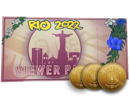 Rio 2022 Viewer Pass + 3 Souvenir Tokens