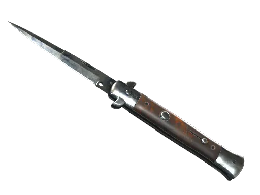 ★ Stiletto Knife | Stained (Well-Worn)