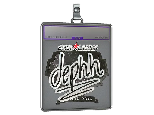 Sticker Slab | dephh (Foil) | Berlin 2019
