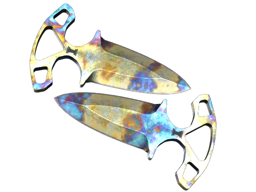 ★ Shadow Daggers | Case Hardened (Battle-Scarred)