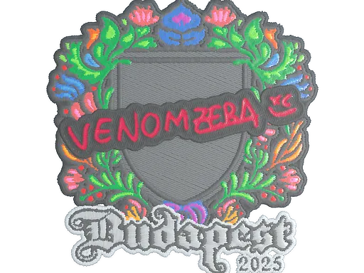 Sticker | venomzera (Embroidered) | Budapest 2025