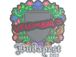 Sticker | venomzera (Embroidered) | Budapest 2025