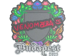 Sticker | venomzera (Embroidered) | Budapest 2025