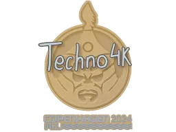 Sticker | Techno4K | Copenhagen 2024