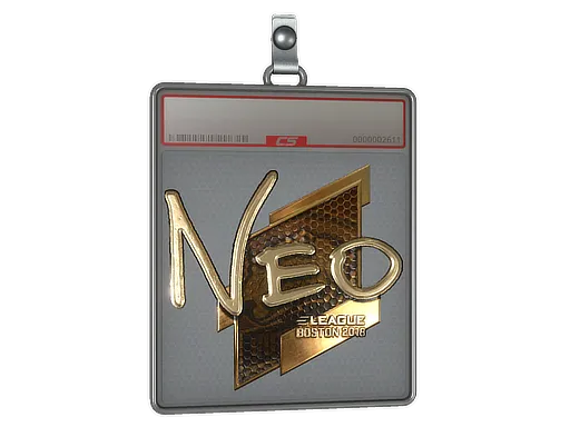 Sticker Slab | NEO (Gold) | Boston 2018