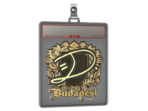 Sticker Slab | dumau (Gold) | Budapest 2025