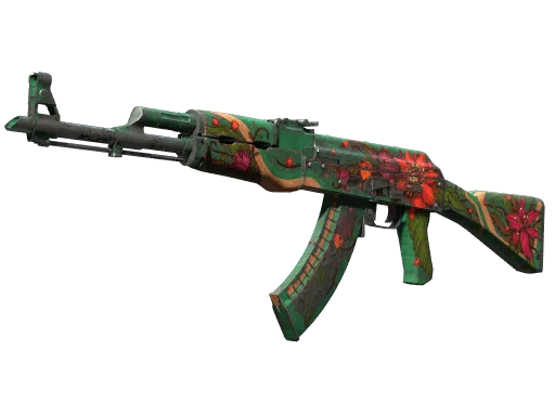 Souvenir AK-47 | Wild Lotus (Battle-Scarred)