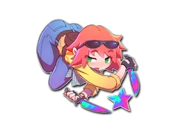 Sticker | Kawaii T (Holo)