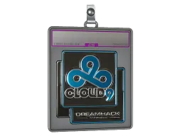 Sticker Slab | Cloud9 (Foil) | DreamHack 2014