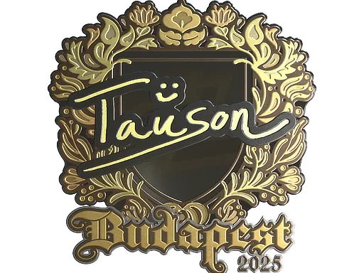 Sticker | Tauson (Gold) | Budapest 2025