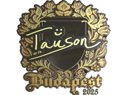 Sticker | Tauson (Gold) | Budapest 2025