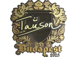 Sticker | Tauson (Gold) | Budapest 2025