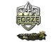 Sticker | forZe eSports (Gold) | Antwerp 2022 CS2 skin