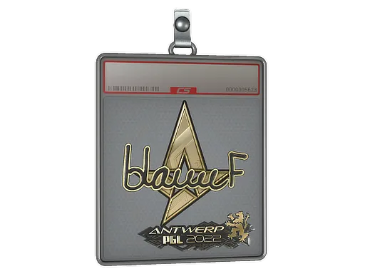 Sticker Slab | blameF (Gold) | Antwerp 2022