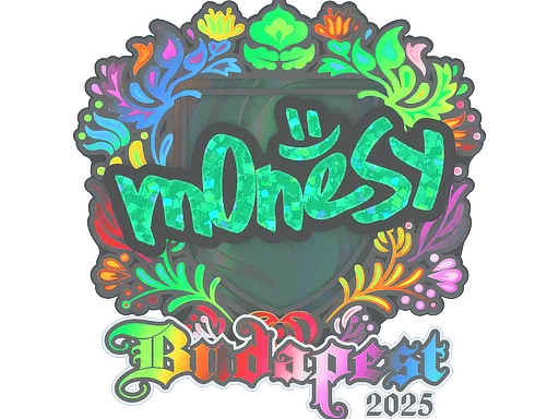 Sticker | m0NESY (Holo) | Budapest 2025