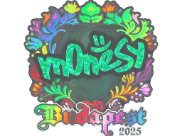 Sticker | m0NESY (Holo) | Budapest 2025