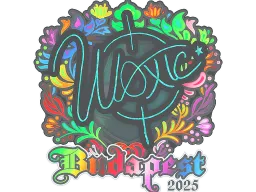 Sticker | woxic (Holo) | Budapest 2025