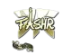 Sticker | FASHR (Gold) | Paris 2023 CS2 skin